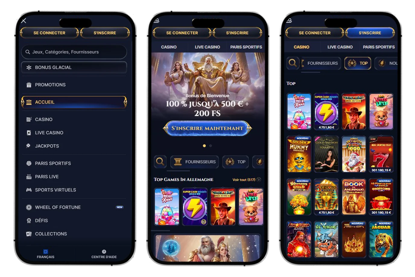 Version mobile et application
